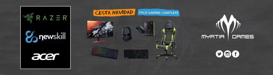 Cesta NAVIDAD - Pack Gaming completo