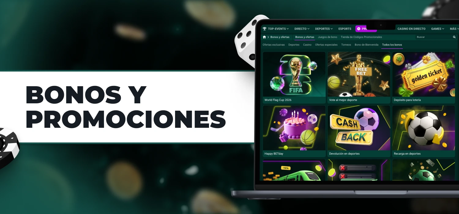 bonos y promociones de SpinBetter España